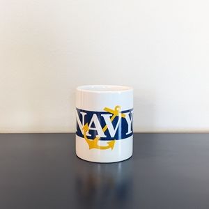Vintage NAVY coffee mug